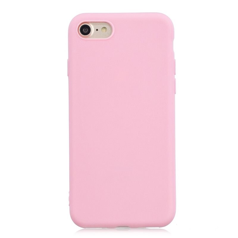 iPhone SE 2022 Mobilskal i TPU, Rosa - Mobilskal av hög kvalitet