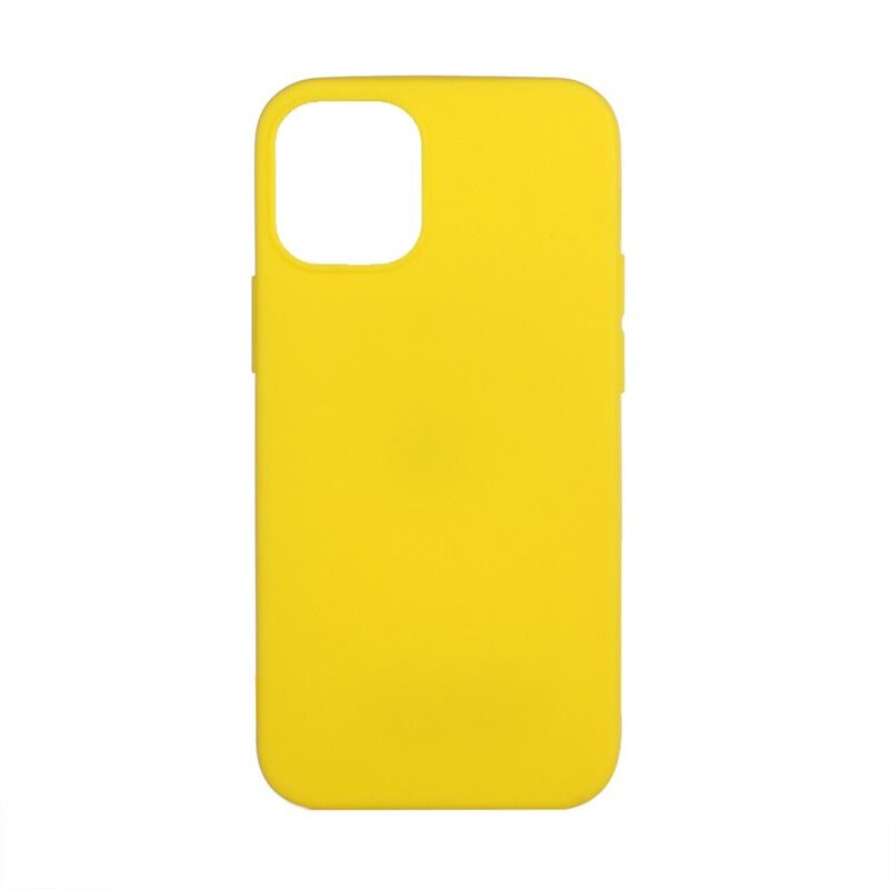 iPhone 12 Mini Mobilskal i TPU, Gul - Mobilskal av hög kvalitet