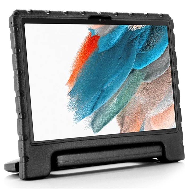 Samsung Galaxy Tab A8 Stöttåligt skal/fodral - Perfekt för barn, Svart - Perfekt för barn - Skyddande fodral