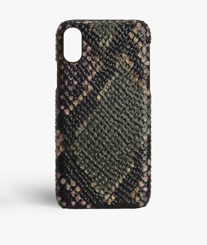 The Case Factory iPhone Xs Max Skal Python Multicolor