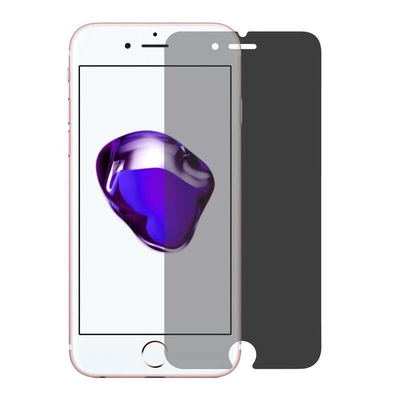 iPhone 7 Anti-spy skärmskydd i glas - Skärmskydd med sekretessfilter - Skydda din integritet