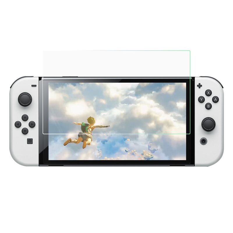 Nintendo Switch OLED Skärmskydd i härdat glas - Skärmskydd som skyddar mot repor och slitage