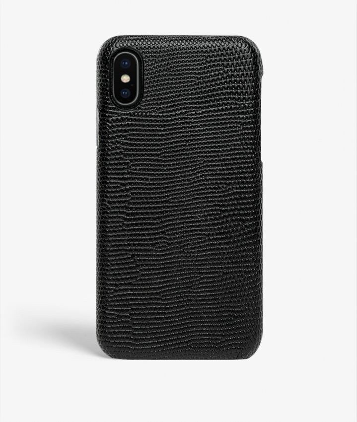 The Case Factory iPhone Xs Max Skal Lizard Black