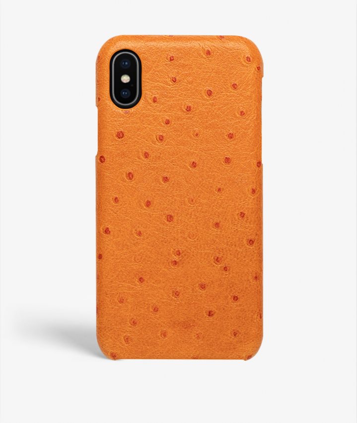 The Case Factory iPhone X/XS Skal Ostrich Orange