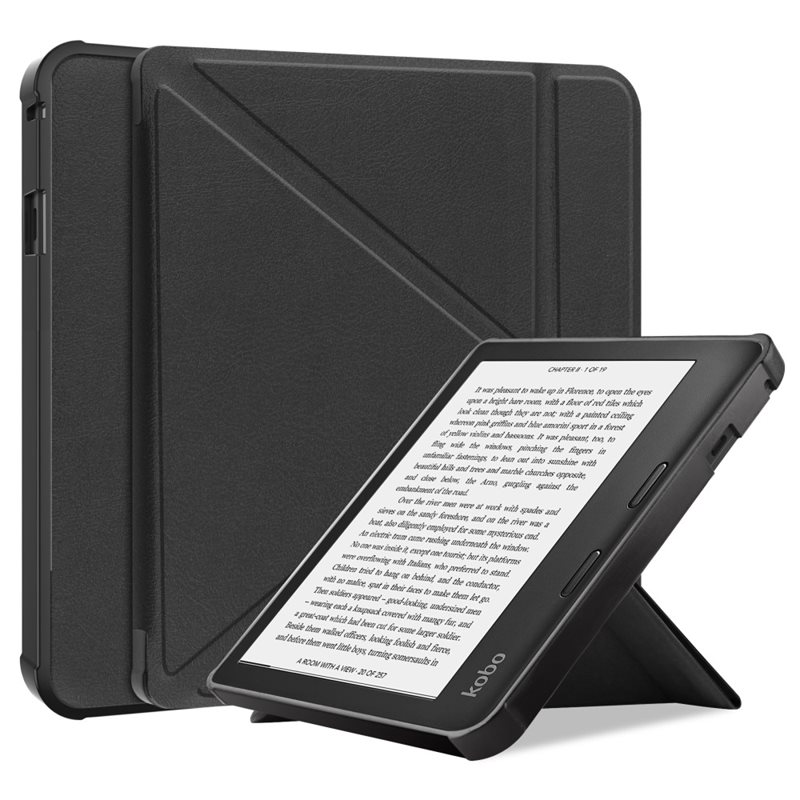 Kobo Sage Fodral med ställfunktion, svart - Skyddande fodral