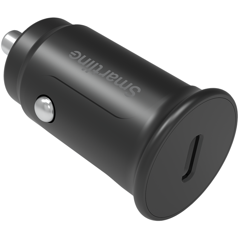 Smartline Billaddare USB-C 20W PD, svart - PD-laddare