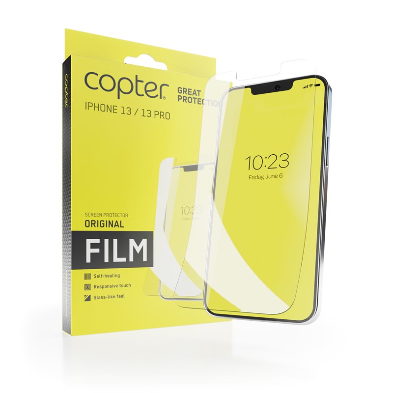 Copter iPhone 13 Skärmskydd skyddsfilm - Självläkande skärmskydd