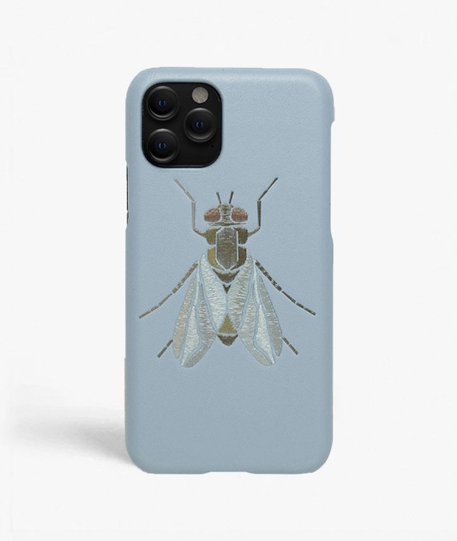 The Case Factory iPhone 11 Pro Max Skal Fly Calf Celeste