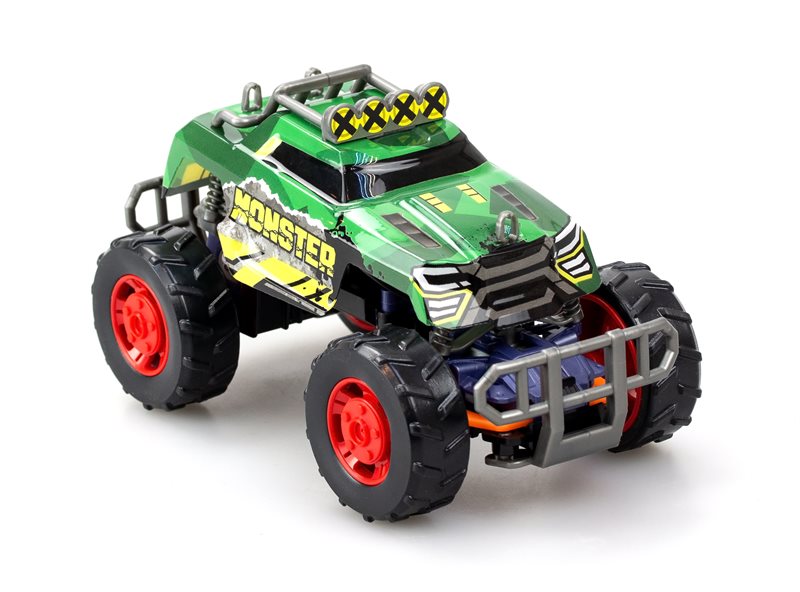Radiostyrd Bil Build 2 Drive - Mighty Crawler, grön