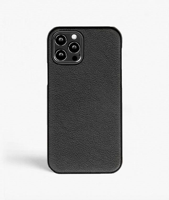 The Case Factory iPhone 12 Pro Max Skal Plain Black