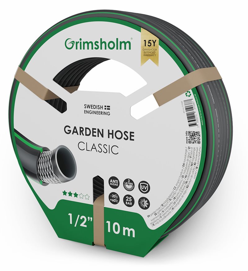 Grimsholm Trädgårdsslang Classic 10m