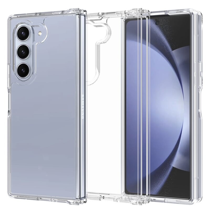 Mobique Samsung Galaxy Z Fold 6 Crystal Hybrid-skal, transparent