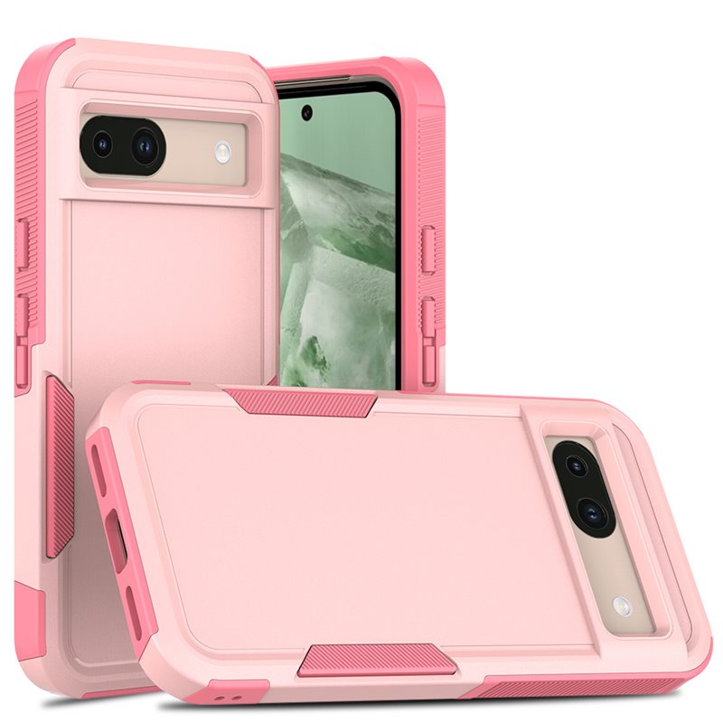 tectTech Google Pixel 8a Hybrid-skal Off-road, rosa