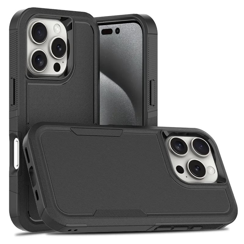 tectTech iPhone 16 Pro Hybrid-skal Off-road, svart