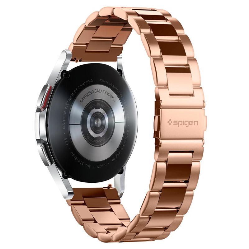 Spigen Polar Pacer Pro Metallarmband Modern Fit, roséguld - Snyggt metallarmband - Justerbar längd