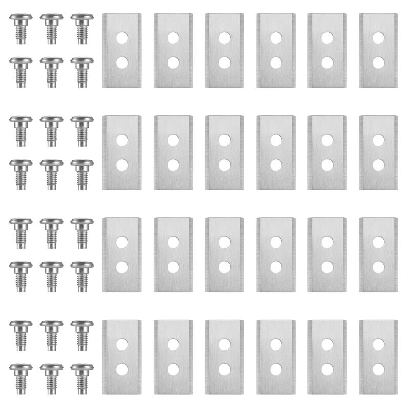 24-pack Robotgräsklipparknivar för Mammotion LUBA 2 AWD 3000X