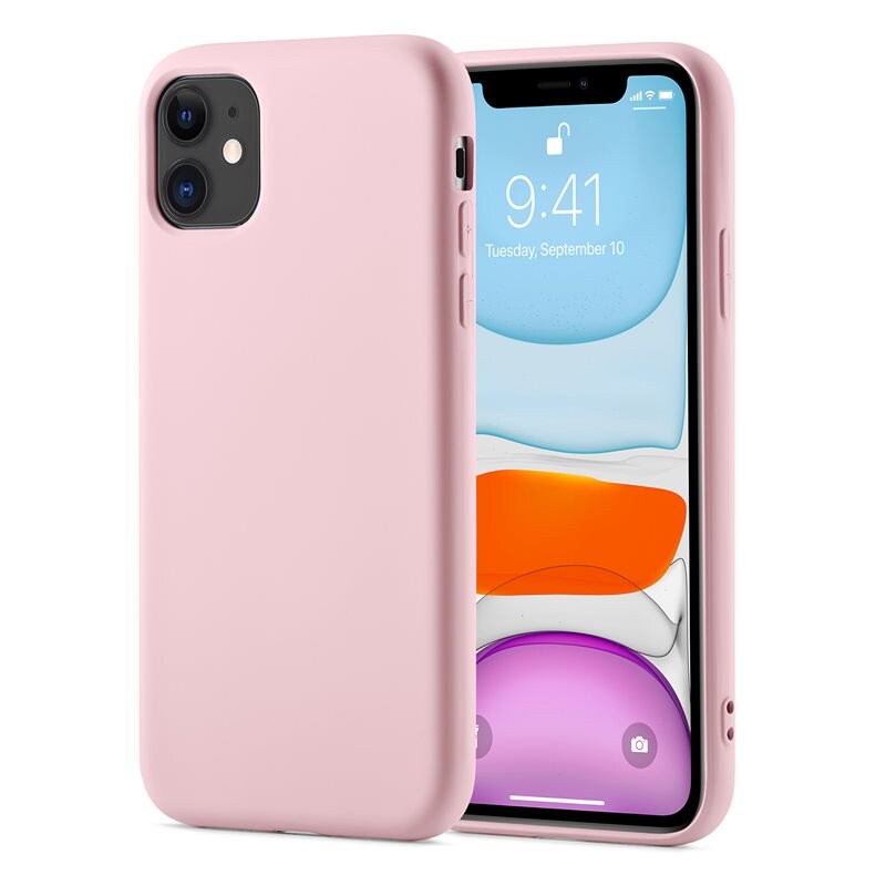 Mobique iPhone 11 Mobilskal i TPU, Rosa