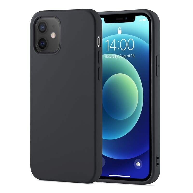 Mobique iPhone 12/iPhone 12 Pro Mobilskal i TPU, Grå