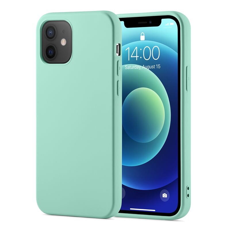Mobique iPhone 12/iPhone 12 Pro Mobilskal i TPU, Grön