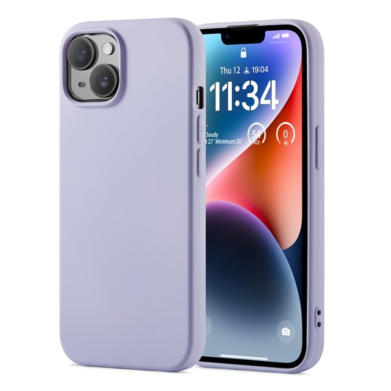Mobique iPhone 14 Mobilskal i TPU, Lila