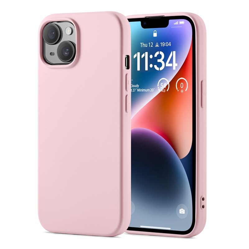 Mobique iPhone 13 Mobilskal i TPU, Rosa