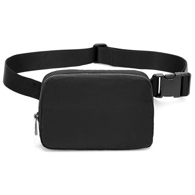Väska Crossbody i nylon, svart