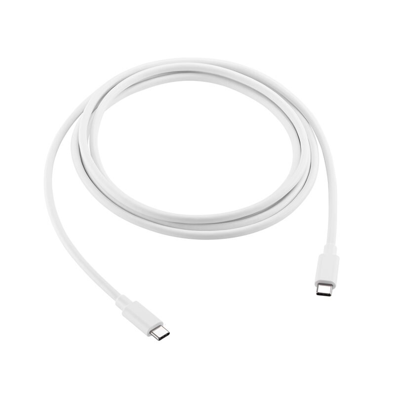 Mobique Motorola Moto G15 Power Laddningskabel USB-C till USB-C 2m, vit