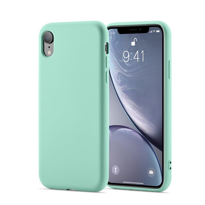 Mobique iPhone Xr Mobilskal i TPU, Grön