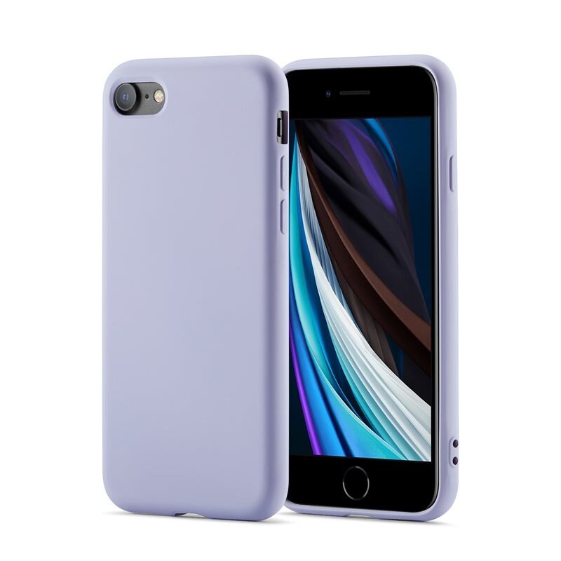 Mobique iPhone SE 2022 Mobilskal i TPU, Lila