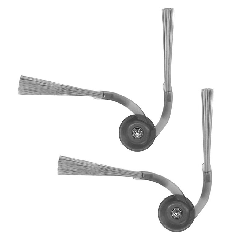 Roborock Saros 10R Sidoborstar i 2-pack, Svart