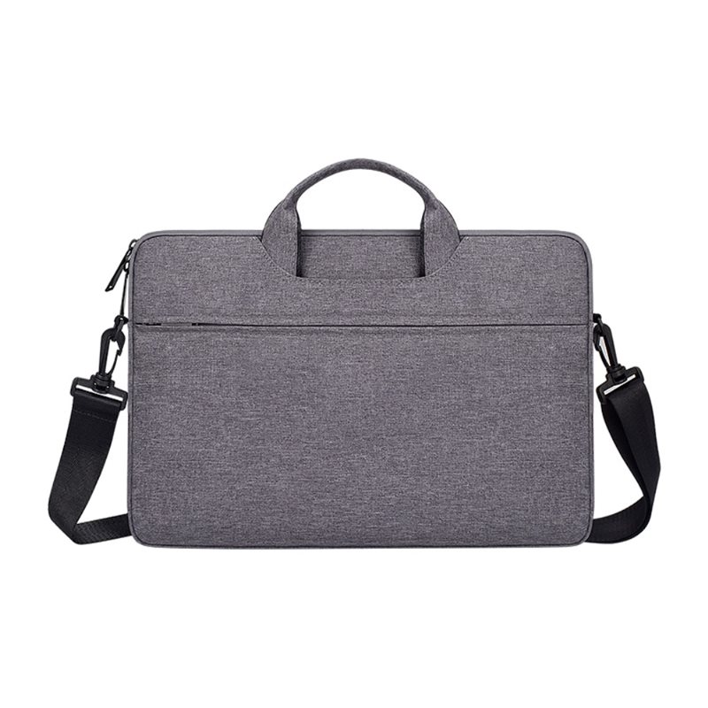 13.3" Laptopväska med axelrem, grå - Laptop-väska