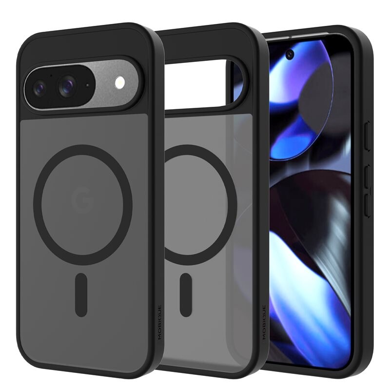 Mobique Google Pixel 10 Hybrid-skal Magnetisk, Frosted Black