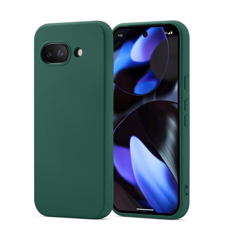 Mobique Google Pixel 9a Mobilskal i TPU, Mörkgrön