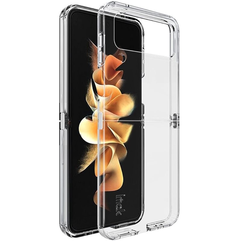 Imak Samsung Galaxy Z Flip 4 Skal i TPU, Genomskinlig - Snyggt mobilskal - Skyddar din mobil från skador och slitage