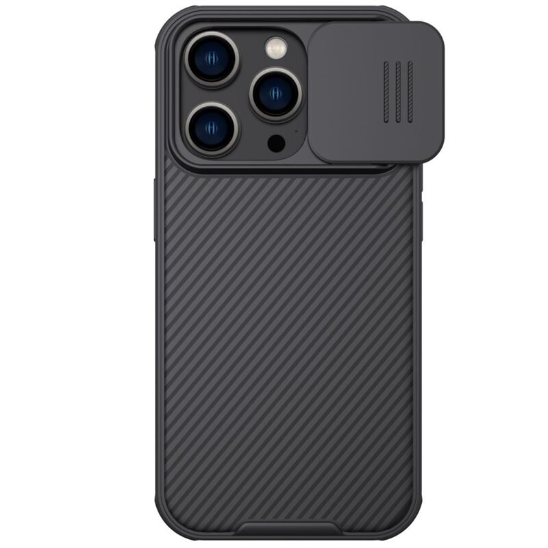 Nillkin iPhone 14 Pro Max Skal med kameraskydd - CamShield, Svart - Skal med inyggt kameraskydd