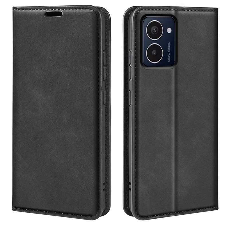 HMD Pulse Plus Slimmat fodral med kortfack, Svart - Plånboksfodral i slimmad design