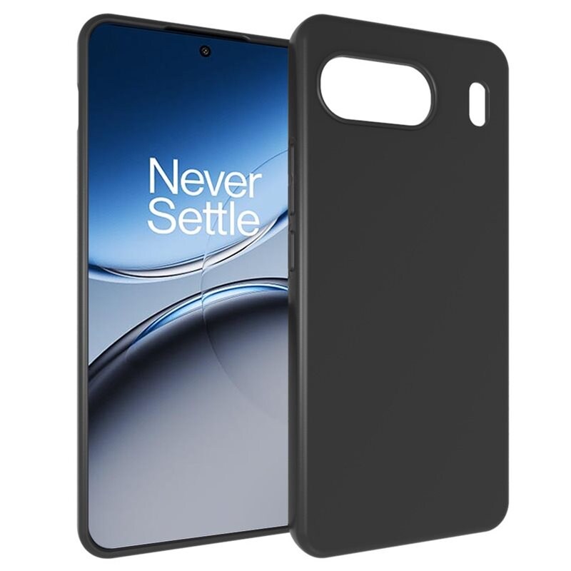 OnePlus Nord 4 Mobilskal i TPU, Svart - Snyggt skal med skydd för linserna