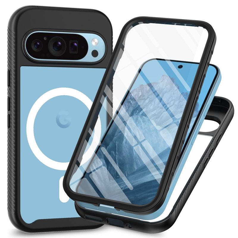 Google Pixel 10 Pro MagSafe-Mobilskal Full Protection, Svart