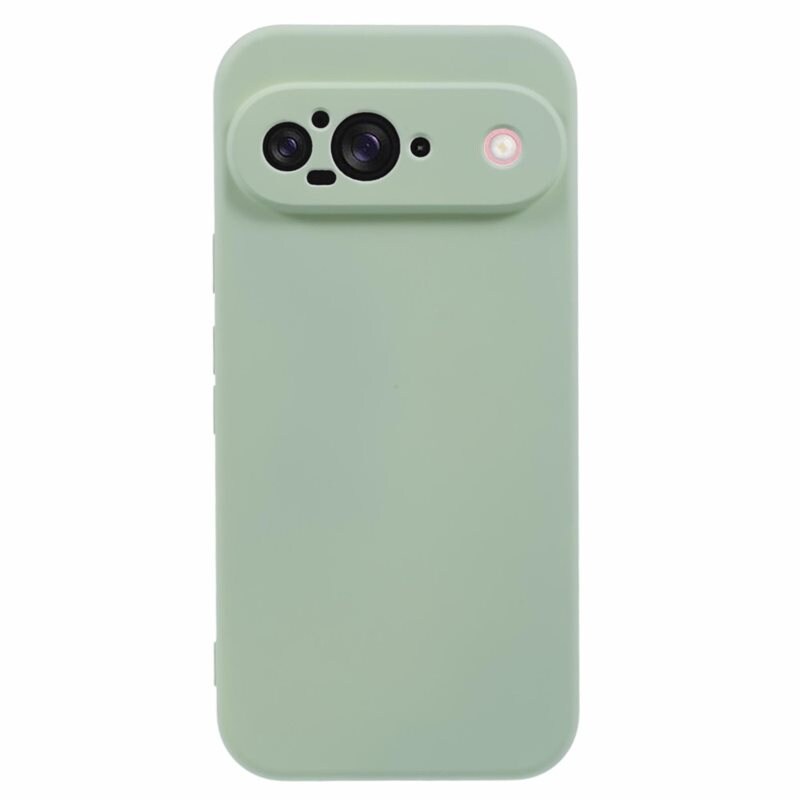 Google Pixel 9 Mobilskal i TPU, Grön - Snyggt skal med skydd för linserna