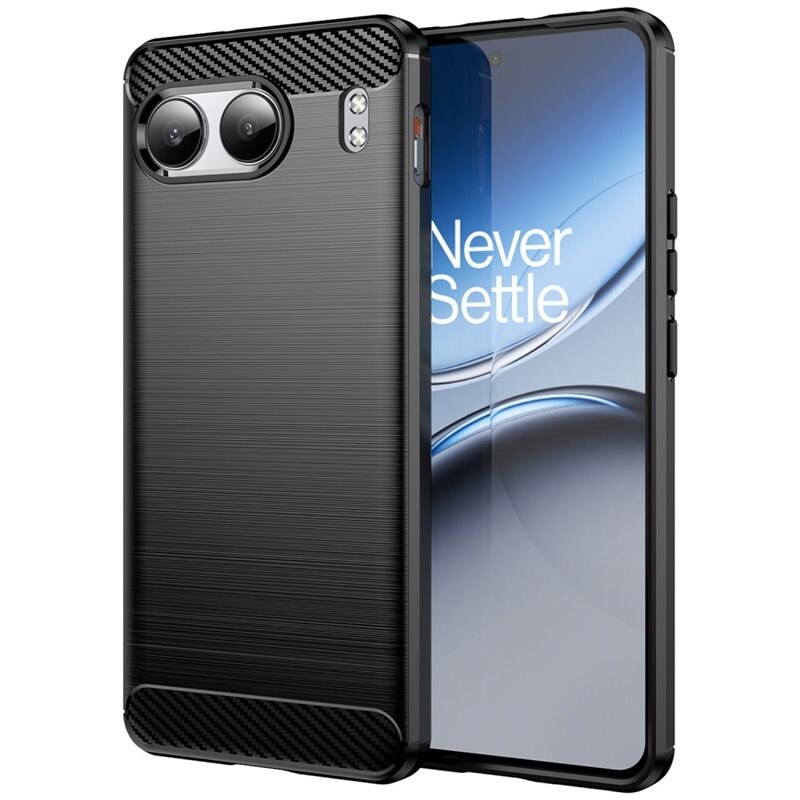 tectTech OnePlus Nord 4 TPU-skal Brushed, Svart - Mobilskal i snygg design