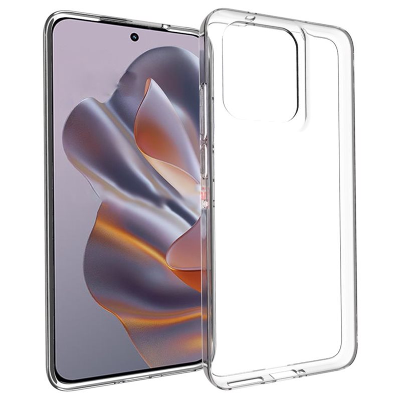 tectTech Motorola Edge 50 Neo Tunt TPU-skal, Genomskinlig - Prisvärt mobilskal av hög kvalitet