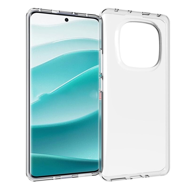 tectTech Xiaomi Redmi Note 14 Pro Tunt TPU-skal, Genomskinlig - Prisvärt mobilskal av hög kvalitet
