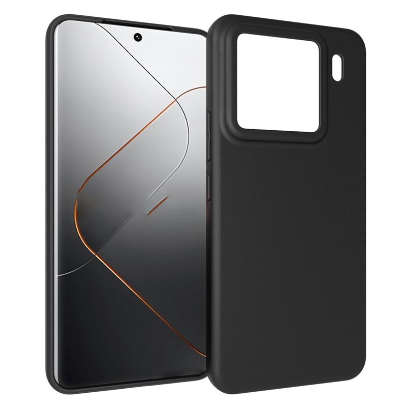 tectTech Xiaomi 15 Pro Tunt TPU-skal, Svart - Prisvärt mobilskal av hög kvalitet