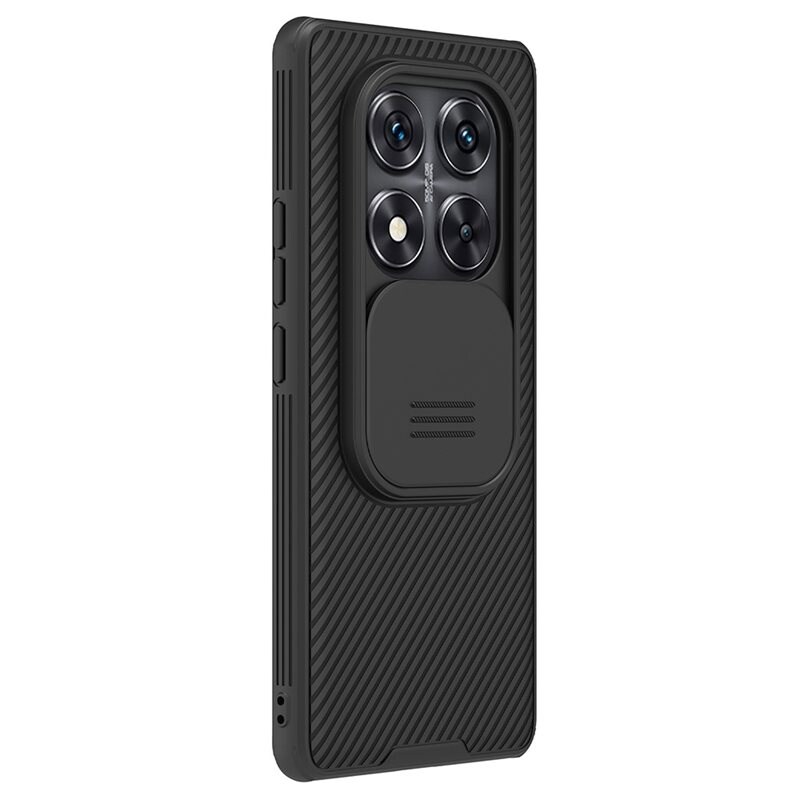 Nillkin Xiaomi Redmi Note 14 Pro Skal med kameraskydd - CamShield, Svart - Skal med inyggt kameraskydd