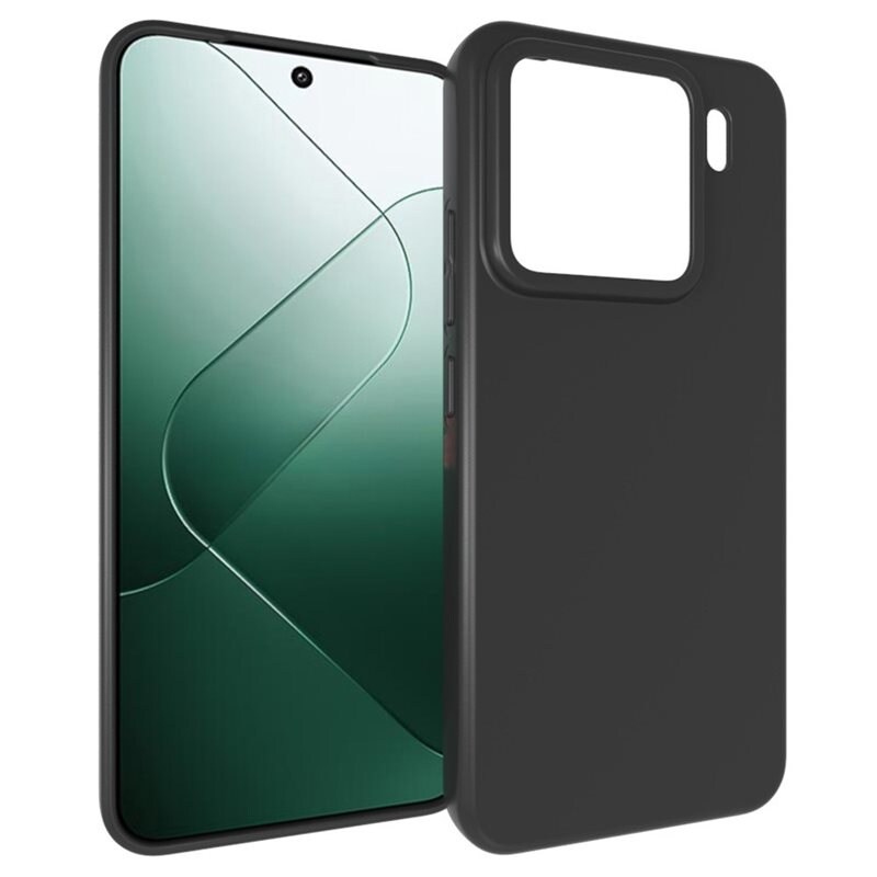 tectTech Xiaomi 15 Tunt TPU-skal, Svart - Prisvärt mobilskal av hög kvalitet