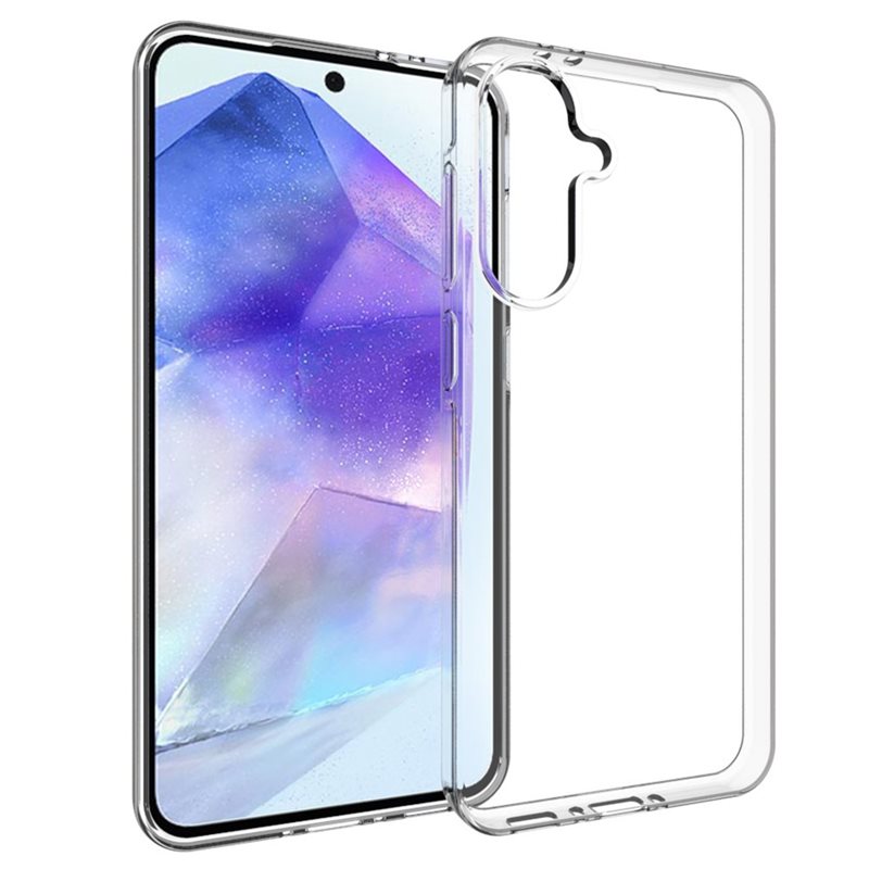 tectTech Samsung Galaxy A56 Tunt TPU-skal, Genomskinlig - Prisvärt mobilskal av hög kvalitet
