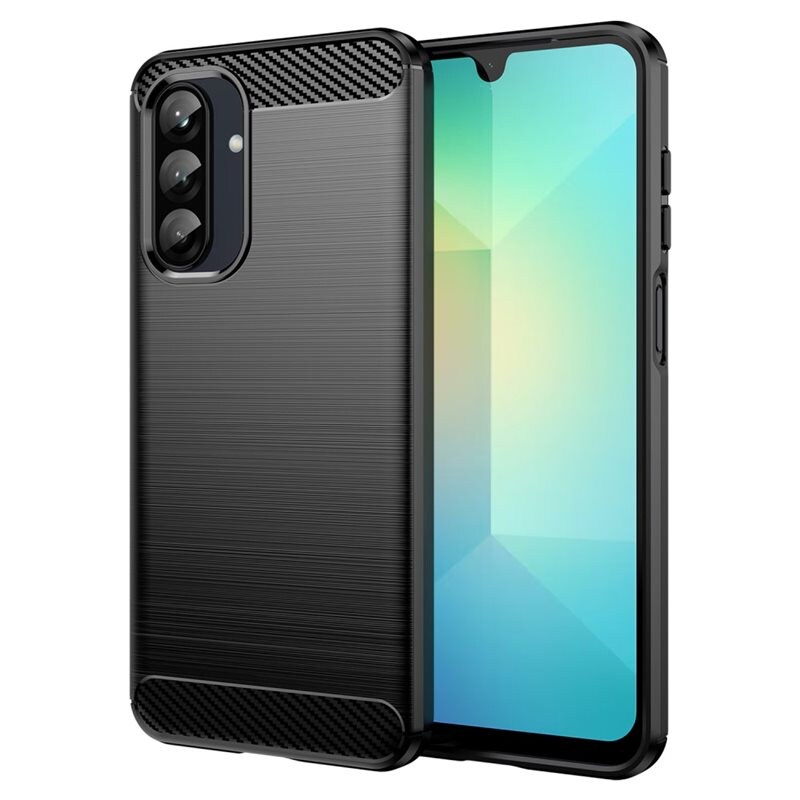 tectTech Samsung Galaxy A26 TPU-skal Brushed, Svart - Mobilskal i snygg design