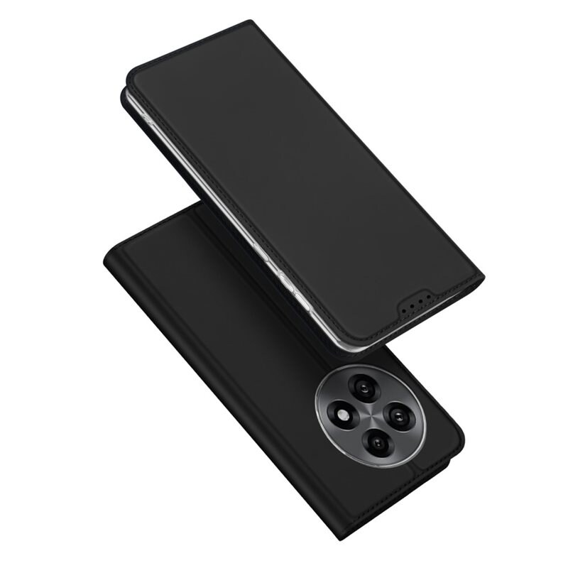 Dux Ducis OnePlus 13R Slimmat mobilfodral, Svart - Tunt mobilfodral med korthållare