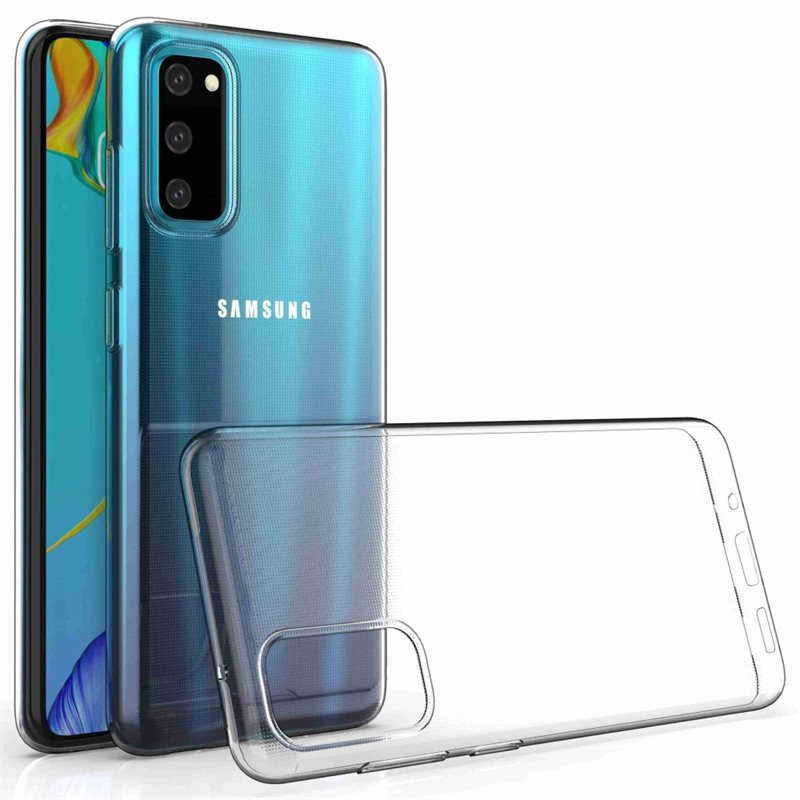 tectTech Samsung Galaxy S20 Tunt TPU-skal, Genomskinlig - Prisvärt mobilskal av hög kvalitet