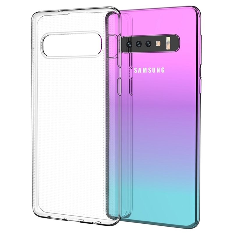 tectTech Samsung Galaxy S10 Tunt TPU-skal, Genomskinlig - Prisvärt mobilskal av hög kvalitet